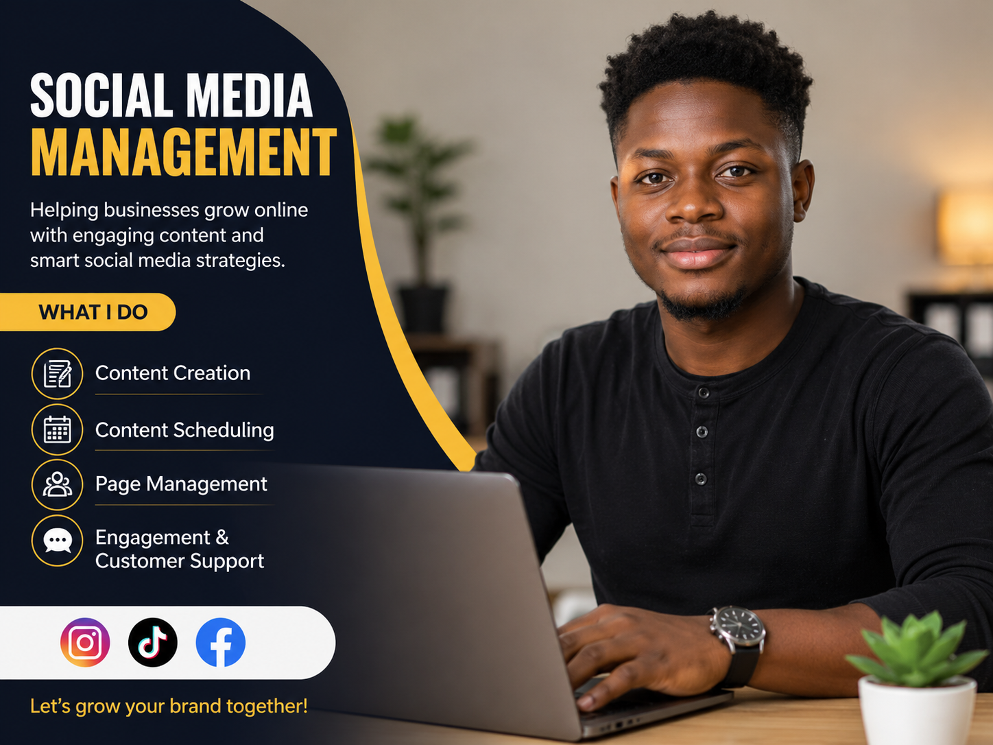 Social Media Management — my work